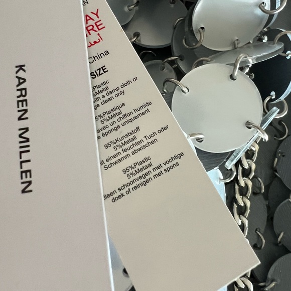 KAREN MILLEN RARE CHAIN HALTER DRESS - Picture 11 of 13